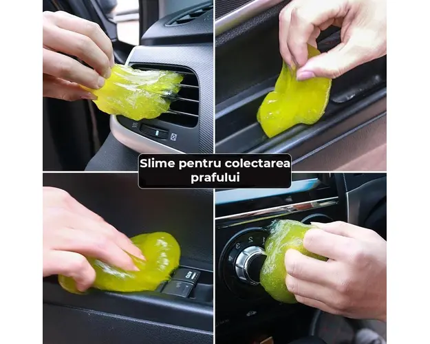 Gel elastic pentru indepartarea murdariei si a prafului din locatii greu accesibile