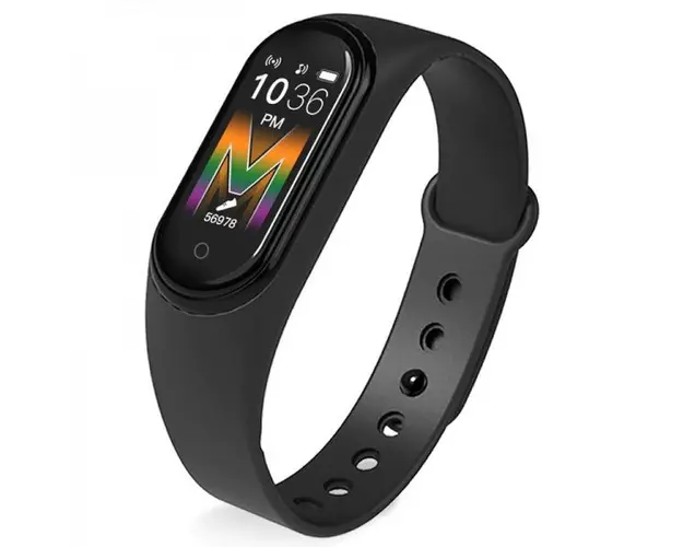 Bratara fitness M5 band, notificari, monitorizare activitati puls somn oxigen ritm cardia