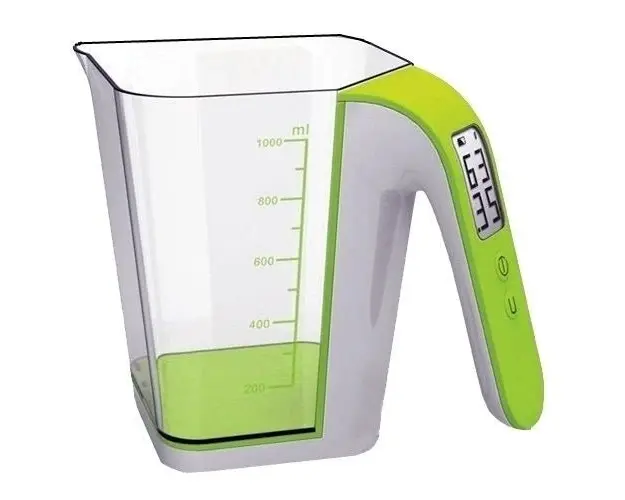 Cantar de bucatarie tip cana, Hausberg 6014, Verde