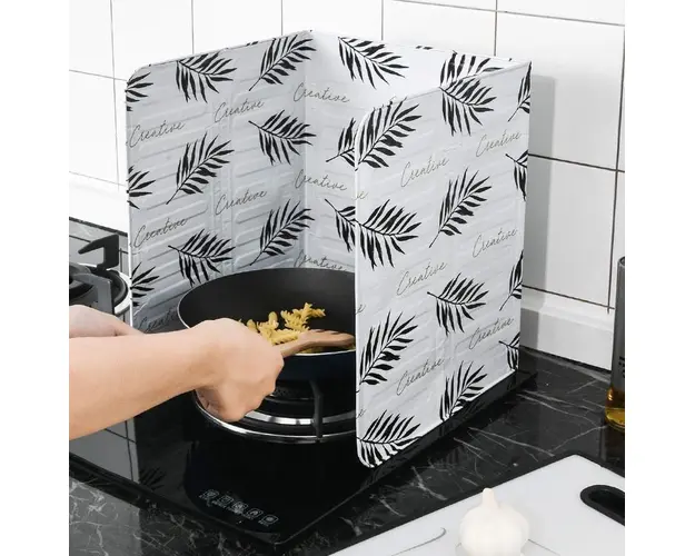 Protectie aragaz antistropire, din aluminiu, pentru gatit