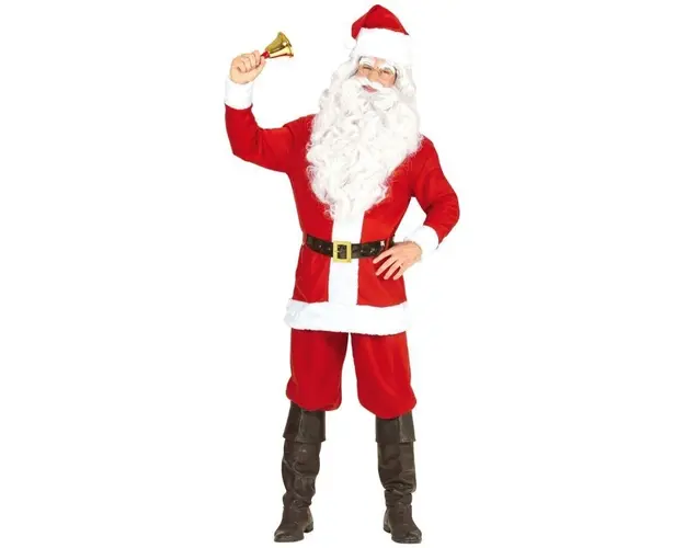 Costum premium de Mos Craciun pentru adulti