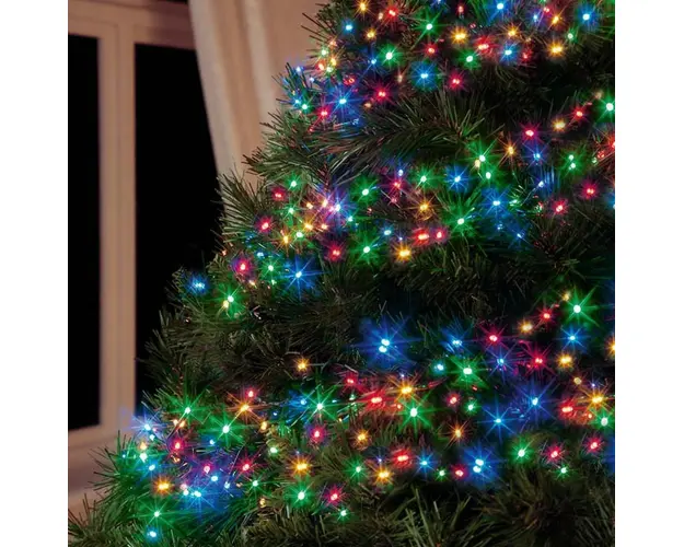 Instalatie pentru brad sau decoratiuni interioare, 100 led