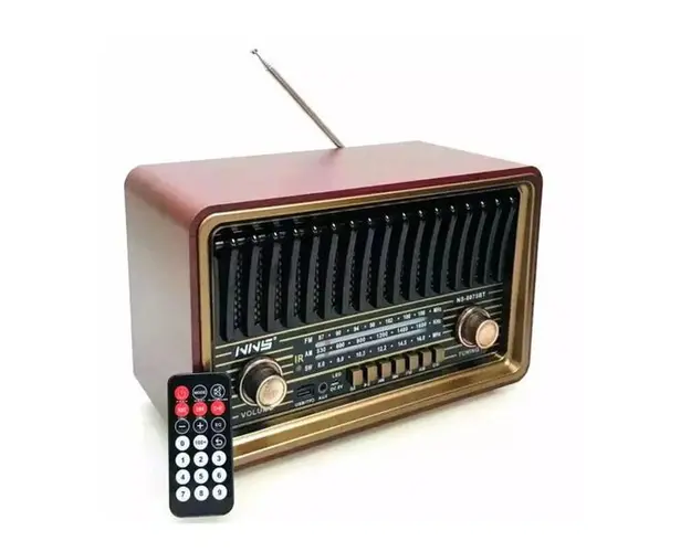 Radio Clasic Vintage NNS NS-8075BT cu Bluetooth si functie TWS