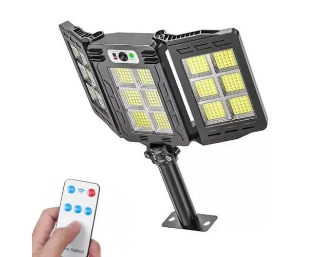 Lampa solara tripla W786-6 COB