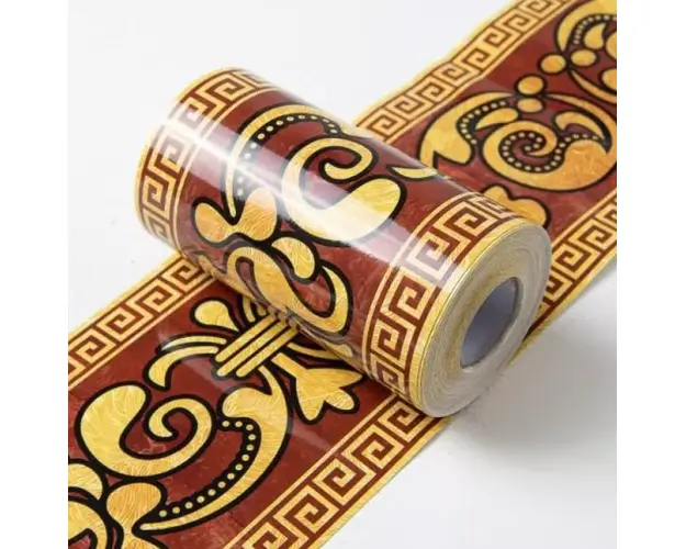 Plinta autoadeziva pentru pardoseala sau perete tip marmura, impermeabila, 10 x 500 cm