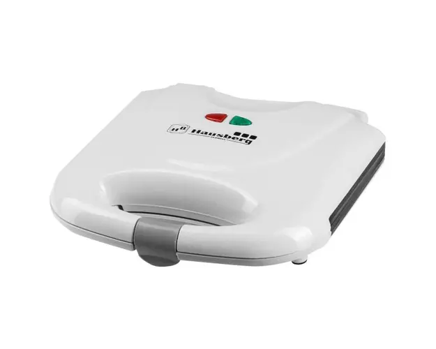 Sandwich-maker Hausberg HB-3510, 750 W, Alb, model grill