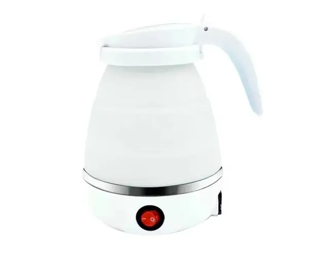 Fierbator electric pliabil, Silicon/Inox, 600W, 0.6L