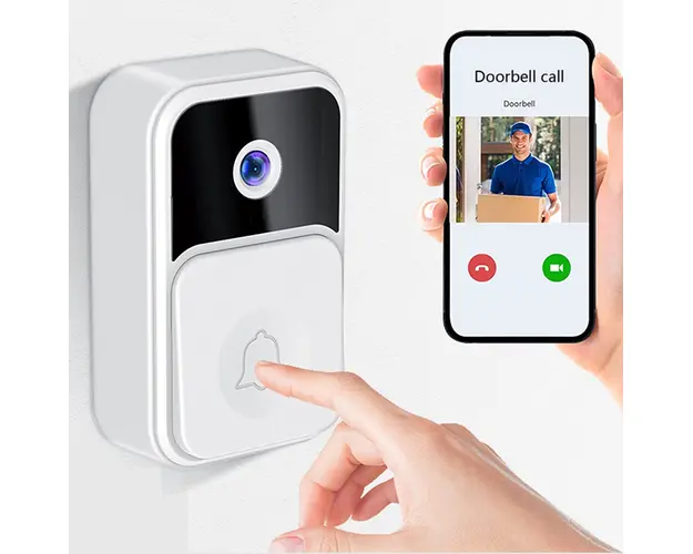 Sonerie interfon wireless inteligenta, camera HD, vedere de noapte