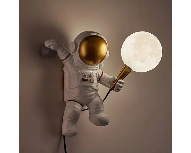 Lampa de veghe pentru copii, model astronaut