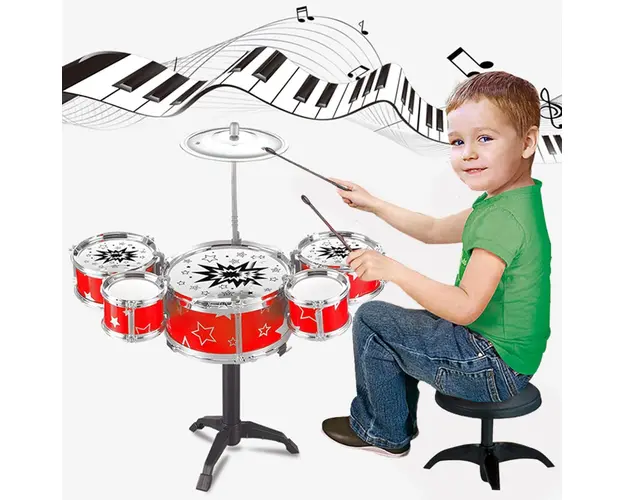 Set 5 tobe cu scaun inclus pentru copii, + 3 ani