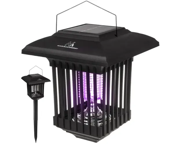 Lampa solara antiinsecte pentru gradina cu lumina led