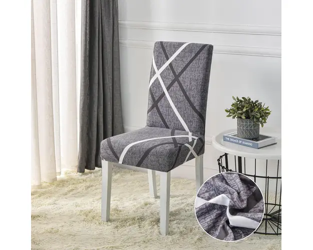 Set 6 huse universale, elastice, pentru scaun