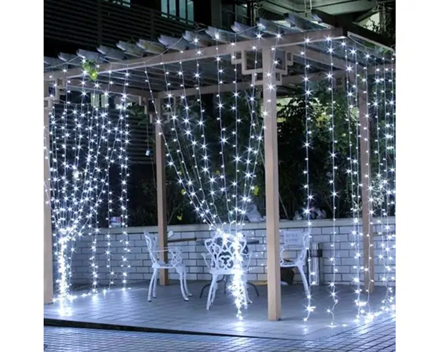 Instalatie Craciun perdea interior/exterior LED, diverse marimi si culori