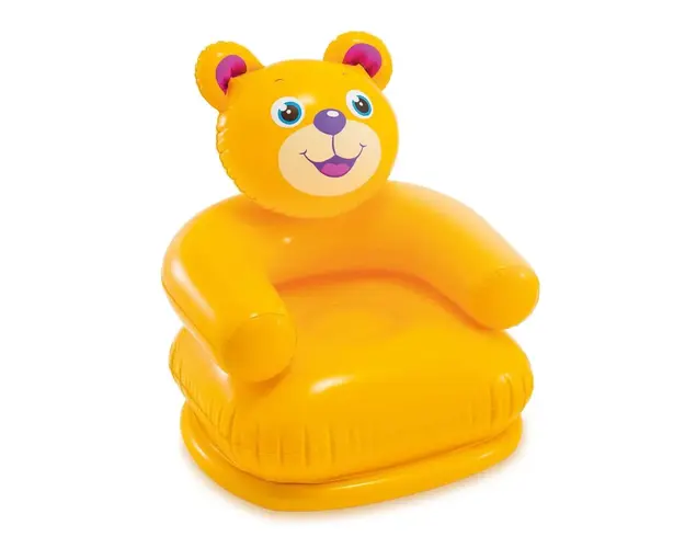 Scaun gonflabil Happy Animals pentru copii 65 x 64 cm Intex