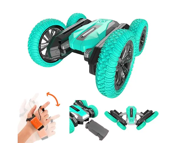 Masinuta de acrobatii controlabila prin gesturi