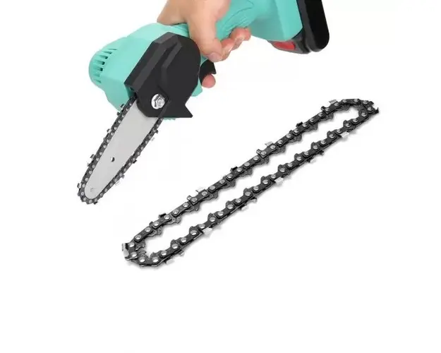 Lant 4 inch, 28 dinti pentru mini fierastrau electric cu acumulator