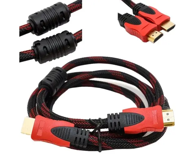 Cablu HDMI-HDMI digital, contacte aurite, transmisie Full HD 1080p