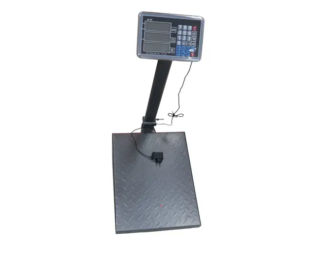 Cantar cu platforma, brat rabatabil , display LCD, 400 Kg
