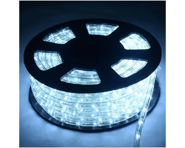 Instalatie tip furtun luminos cu LED, 100m, diverse culori