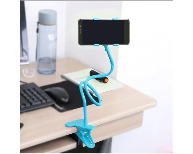 Suport flexibil pentru telefon cu clips de prindere