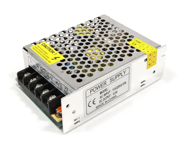 Sursa de tensiune in comutatie 12V, 5 sau 10A stabilizata pentru sisteme de supraveghere