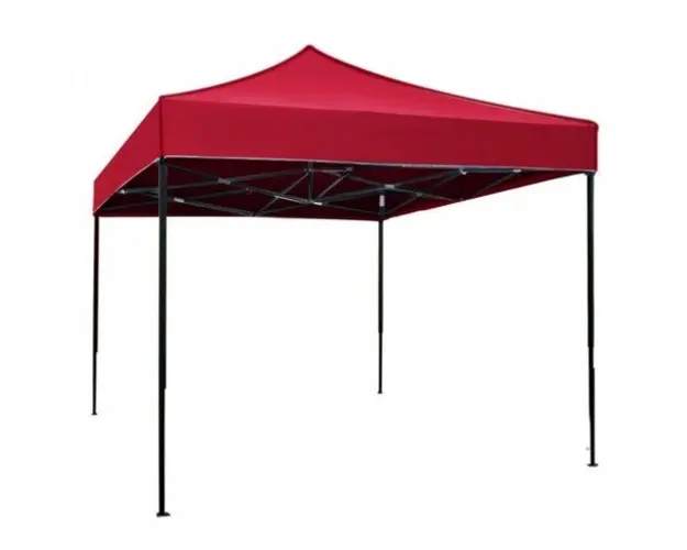 Cort de gradina tip Pavilion, 3 x 3m, Pliabil, cadru metalic