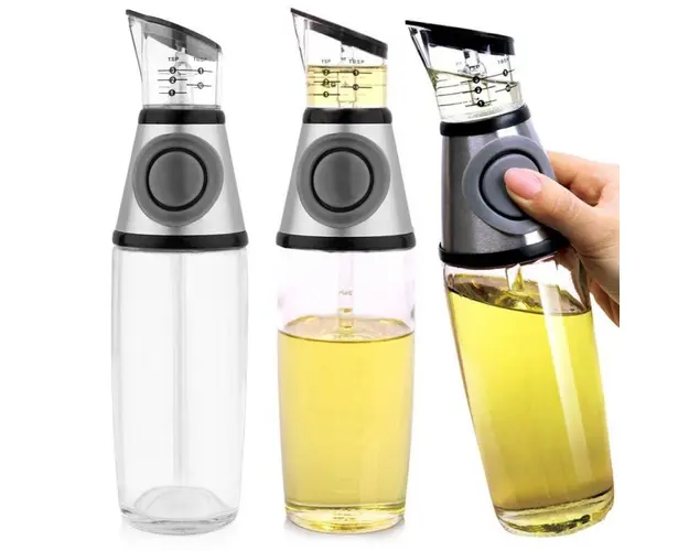 Dispenser din sticla pentru ulei/otet