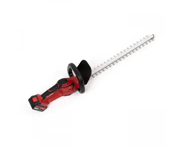 Foarfeca electrica de tuns gard viu, trimmer, 2 acumulatori 48V Li-ion, lama 55 cm