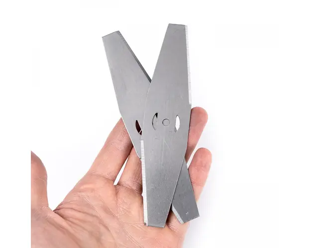 Set 2 lame / discuri metalice pentru motocoasa electrica