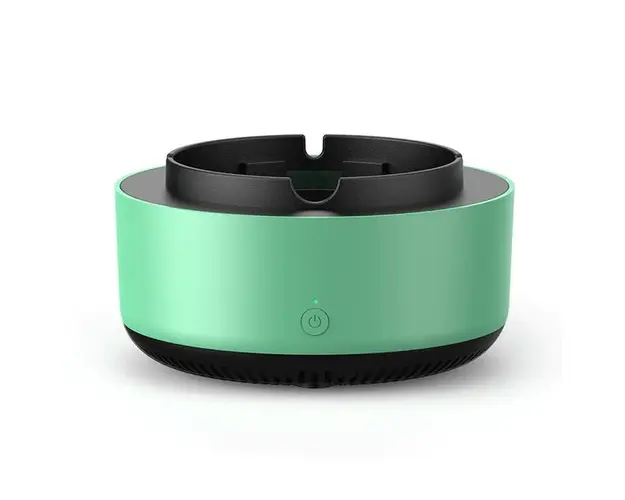 Scrumiera electrica inteligenta, cu aspiratie