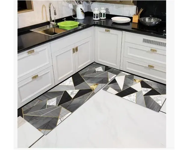 Set 2 covoare de bucatarie, antiderapant, 50x60cm, 50x120cm,