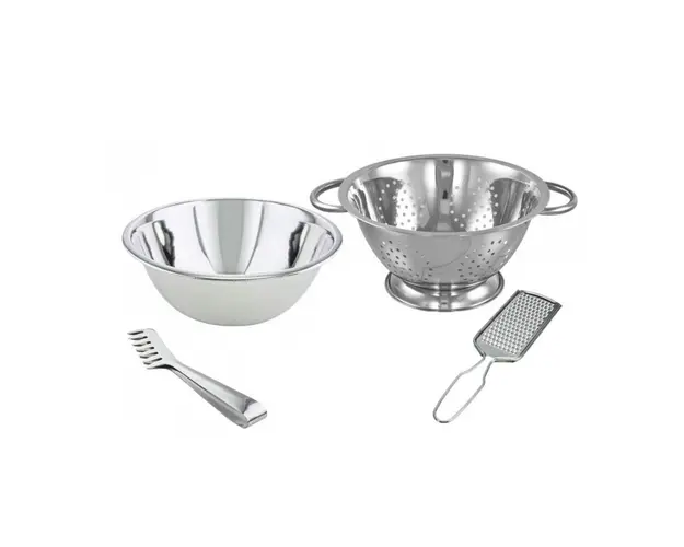 Set 4 ustensile din inox, pentru pregatirea pastelor, Grunberg