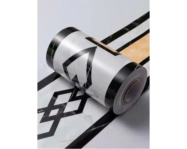 Plinta autoadeziva pentru pardoseala sau perete tip marmura, impermeabila, 10 x 500 cm