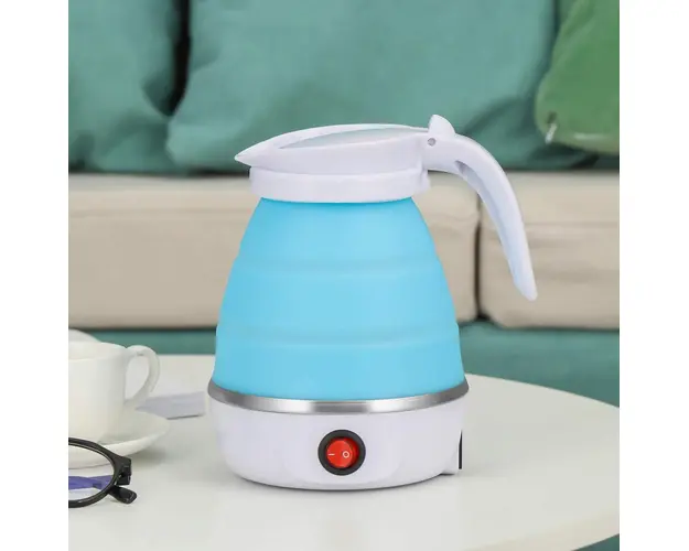 Fierbator electric pliabil, Silicon/Inox, 600W, 0.6L