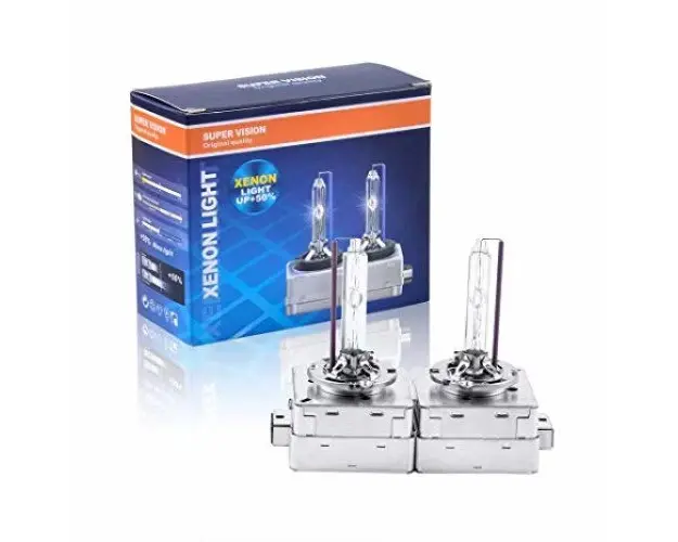 Set 2 becuri xenon D3S 6000K 35w SuperVision