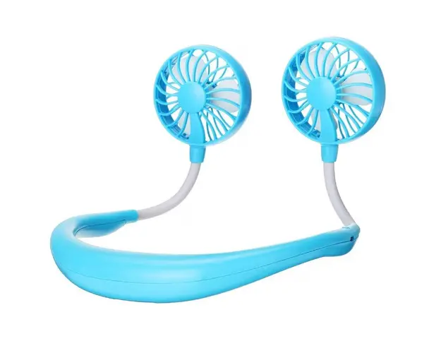 Mini ventilator pentru gat ,3 trepte de viteze, incarcare usb