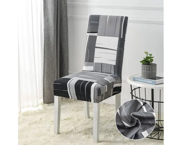Set 6 huse universale, elastice, pentru scaun