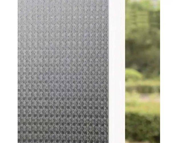 Folie mata pentru geam, tip sablare, protectie vizuala si intimitate, 60x300cm