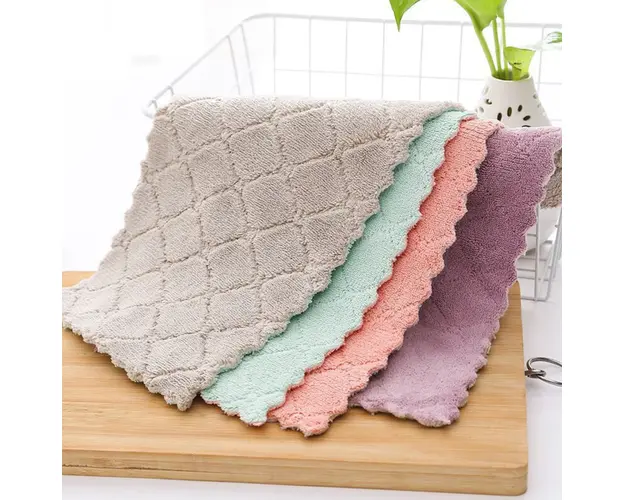 Set 2 lavete microfibra, universale 30 x 30 cm
