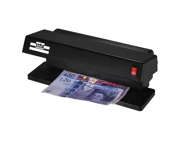 Detector de valuta - Tester bancnote false, UV 6W, Star TK-2028