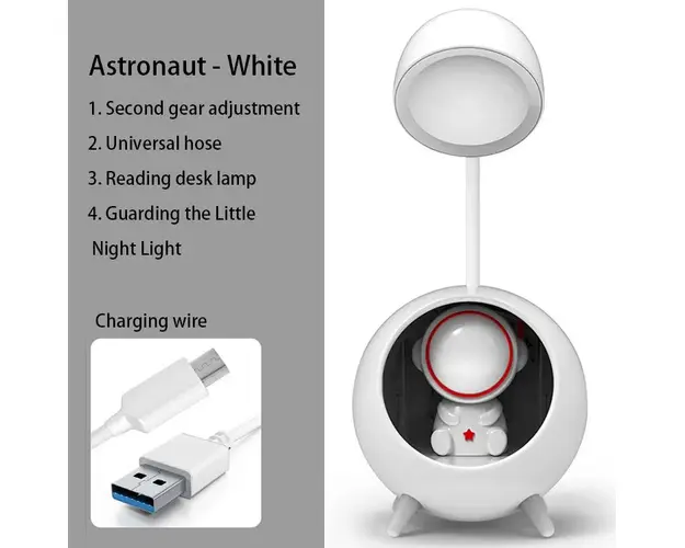 Lampa de birou pentru copii cu LED, portabila, incarcare USB