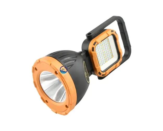 Lanterna portabila multifunctionala cu incarcare solara si reincarcabila prin USB, cu lumina de lucru ajustabila la 180 pentru camping