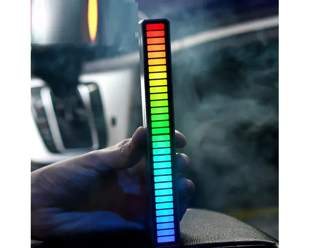 Lumina de ritm, LED Bar RGB cu lumini ambientale si activare sonora