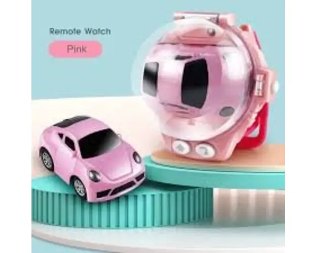 Masinuta cu telecomanda tip ceas 2.4Ghz, metal