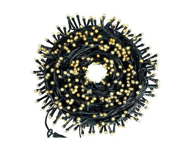 Instalatie de Craciun, tip liniara, pentru exterior, 1000 led-uri, 100m, diverse culori