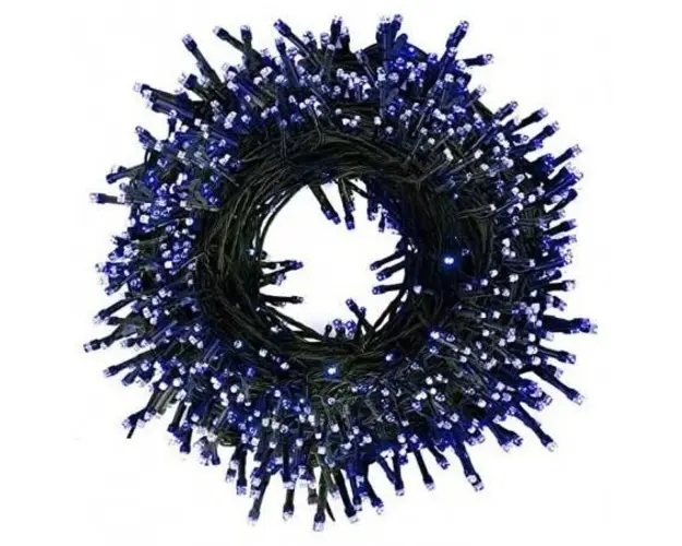 Instalatie de Craciun, tip liniara, pentru exterior, 500 led-uri, 50m, diverse culori