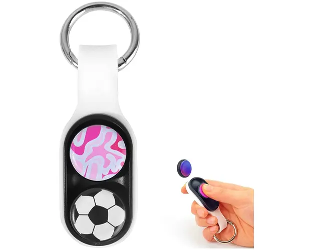 Jucarie Interactiva Antistres Pop Puck breloc