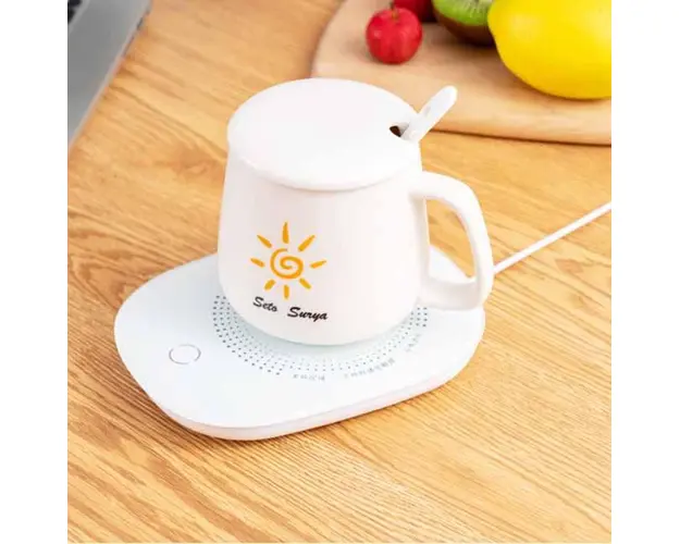 Incalzitor Electric Inteligent pentru ceai, cafea, control tactil, alimentare priza,
