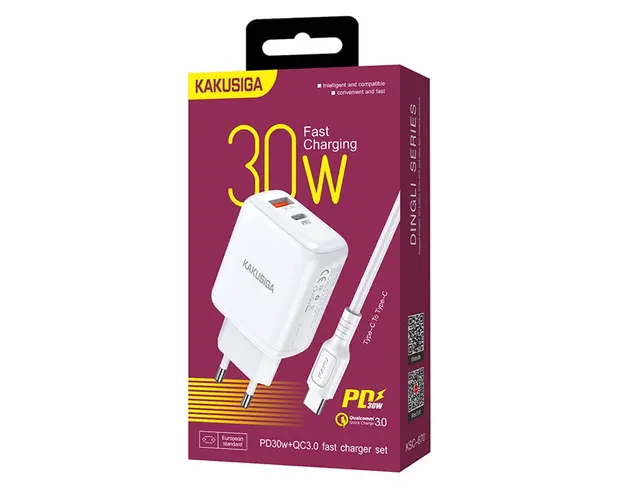 Incarcator retea 30W PD, Fast charge, USB Type C sau Usb C-lighting