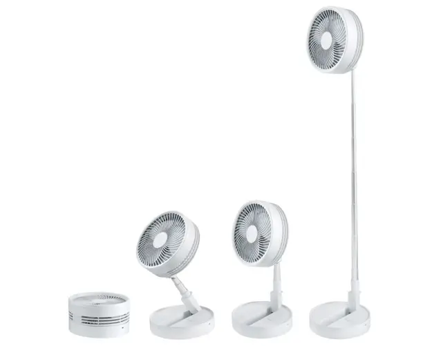 Ventilator portabil si telescopic cu acumulator si incarcare USB